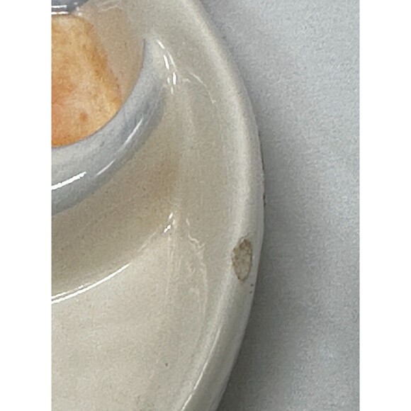 ATICO Santa Face- Divided Ceramic Christmas Candy/Trinket Dish - Ashtray - 5x7" - Picture 5 of 9